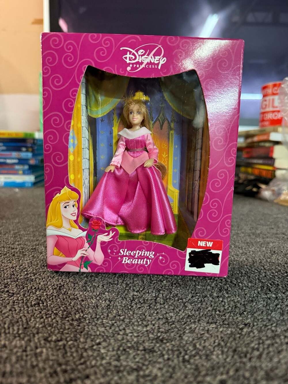 Mattel Disney Princess Sleeping Beauty Aurora Mini Doll 4.5 In. New